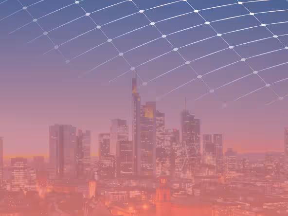 Frankfurt Skyline. Photo by @electerious on Unsplash.